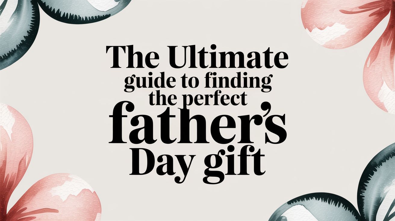 The Ultimate Guide to Finding the Perfect Fathers Day Gift