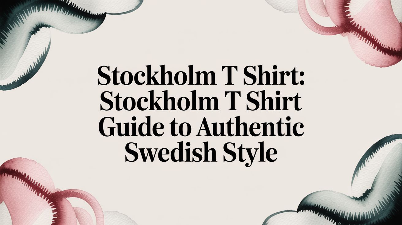 Stockholm t shirt: stockholm t shirt guide to authentic Swedish style