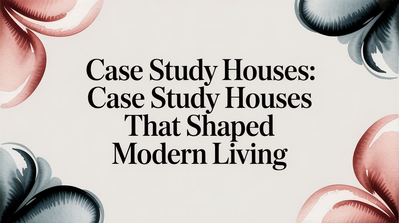 Case Study Houses: Blueprints for Modern Living