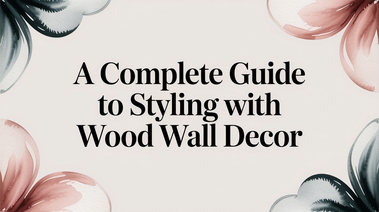 A Complete Guide to Styling with Wood Wall Decor