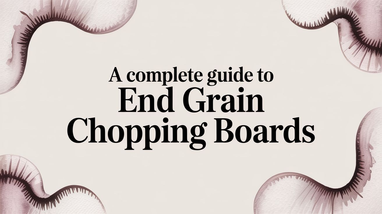 A Complete Guide to End Grain Chopping Boards