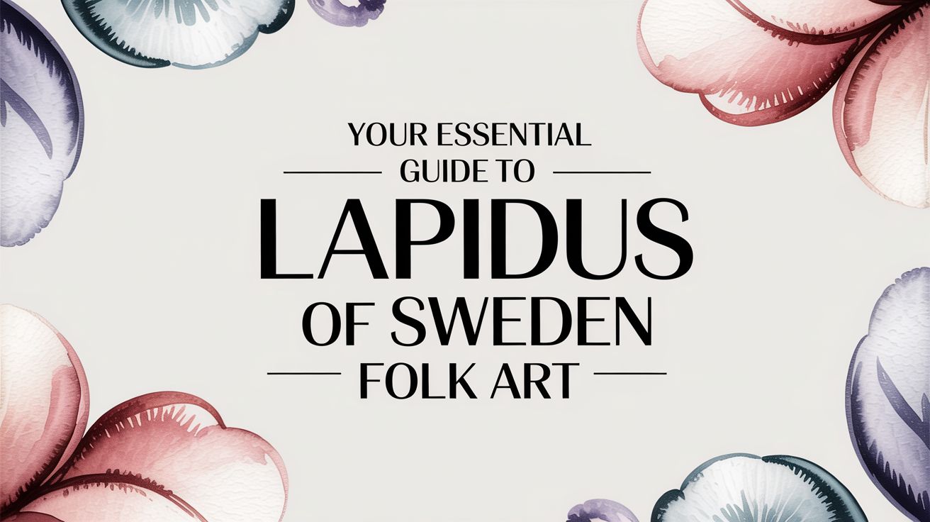 Your Essential Guide to Lapidus of Sweden Folk Art