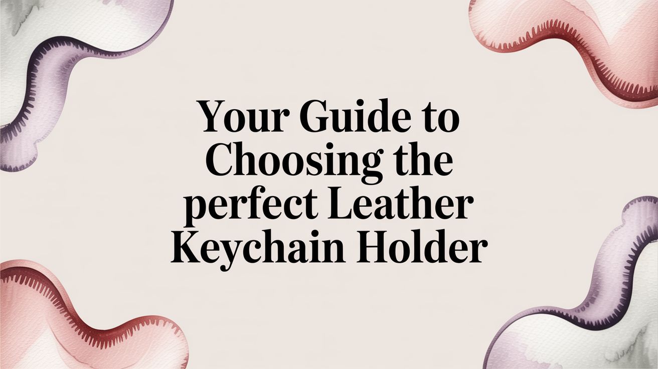 Your Guide to Choosing the Perfect Leather Keychain Holder