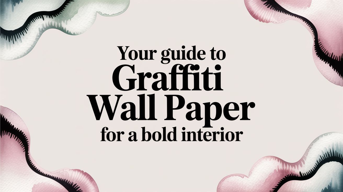 Your Guide to Graffiti Wall Paper for a Bold Interior