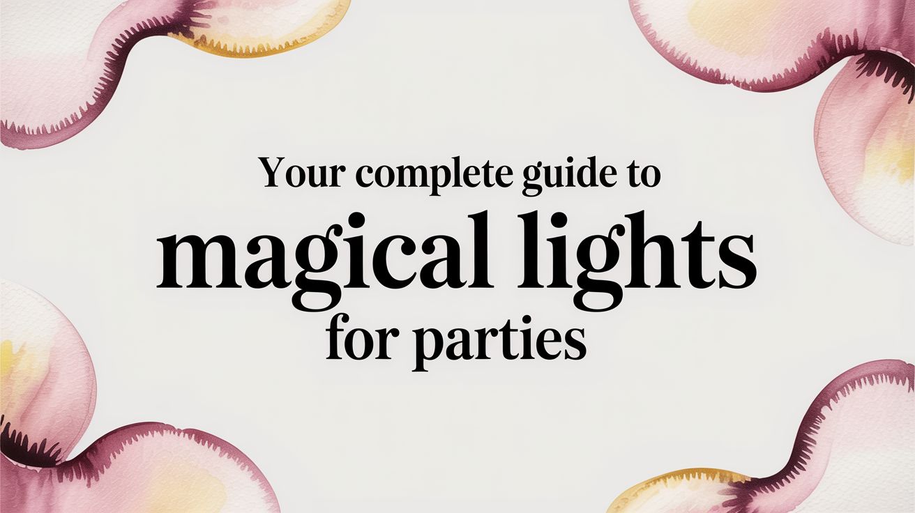 Your Complete Guide to Magical Lights for Parties