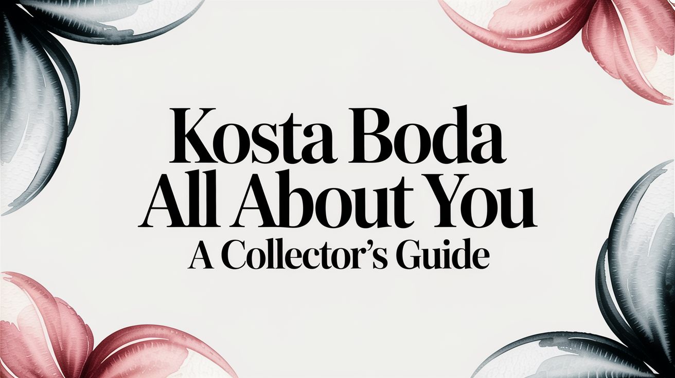 Kosta Boda All About You A Collector's Guide