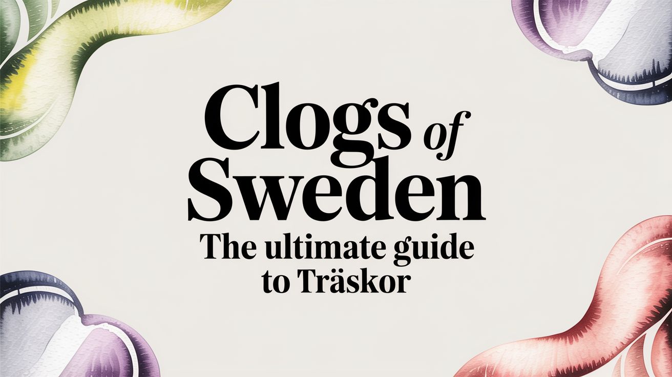 Clogs of Sweden The Ultimate Guide to Träskor