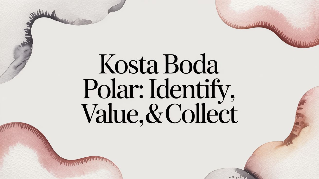 Kosta Boda Polar: Identify, Value, & Collect