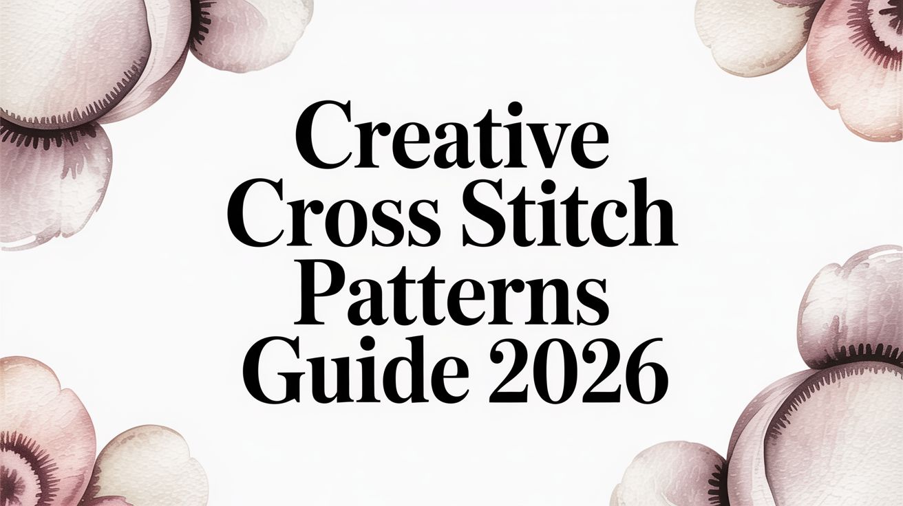 Creative Cross Stitch Patterns Guide 2026
