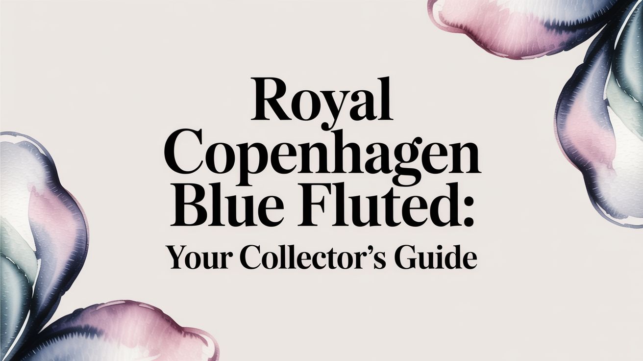 Royal Copenhagen Blue Fluted: Your Collector's Guide