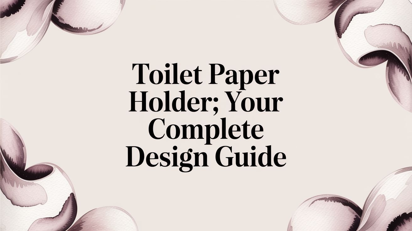 Toilet Paper Holder: Your Complete Design Guide