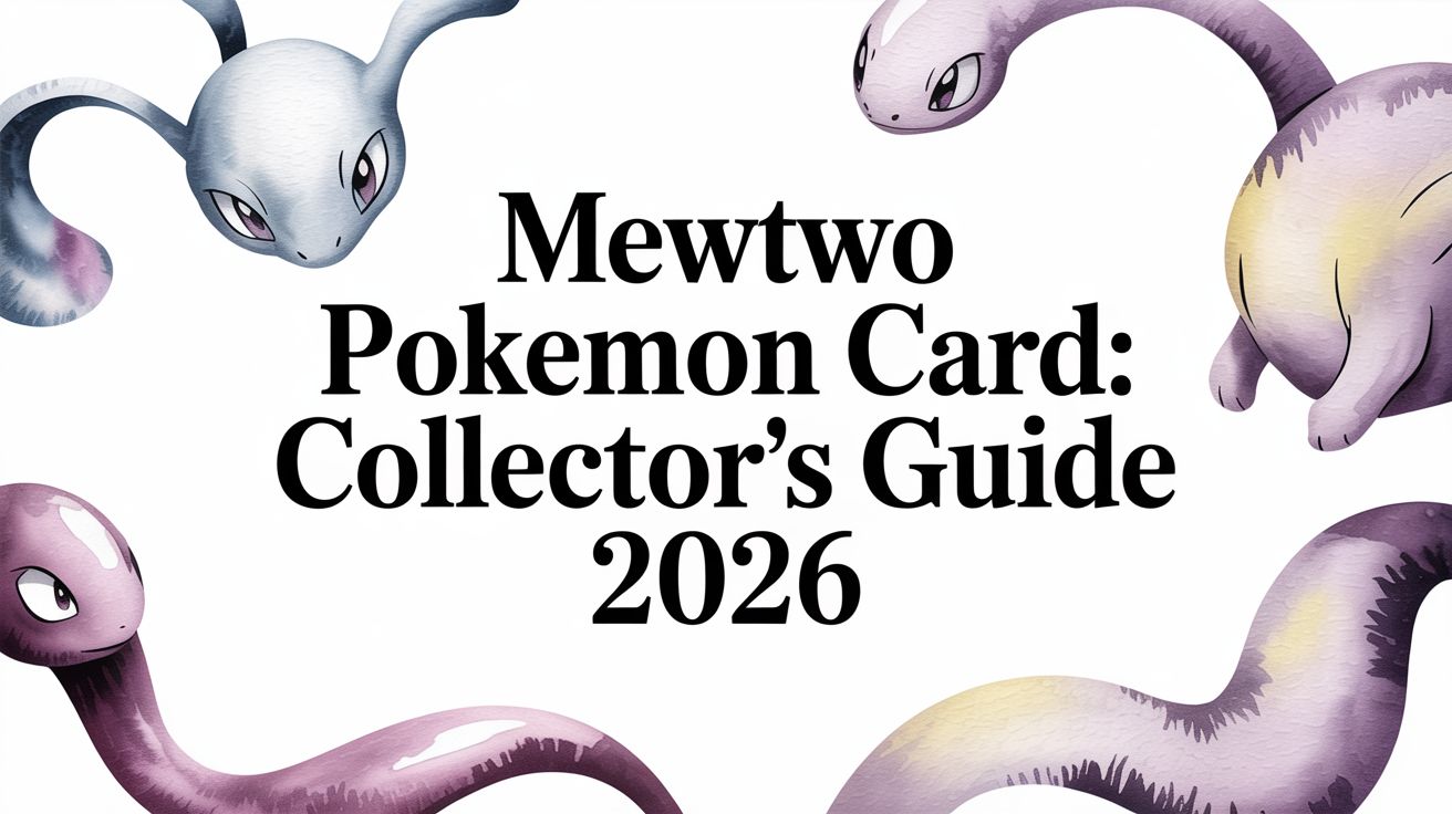 Mewtwo Pokemon Card: Collector's Guide 2026
