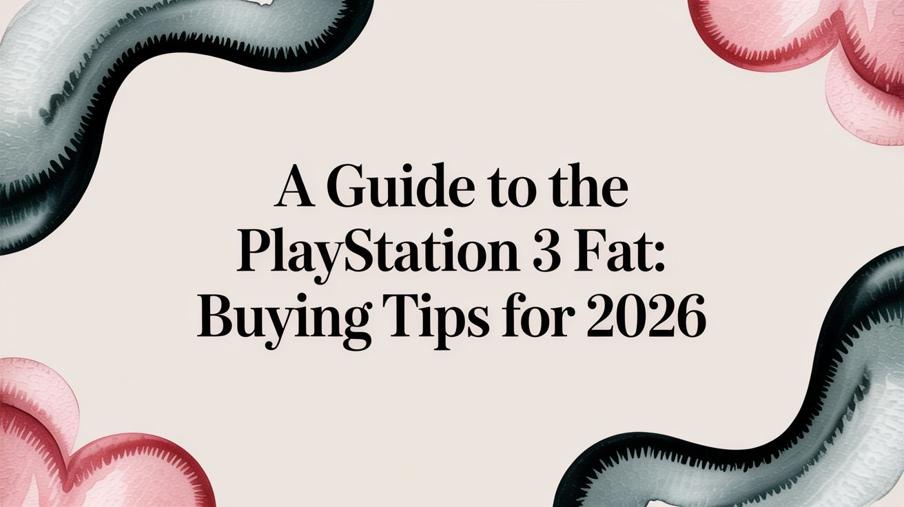 A Guide to the PlayStation 3 Fat: Buying Tips for 2026