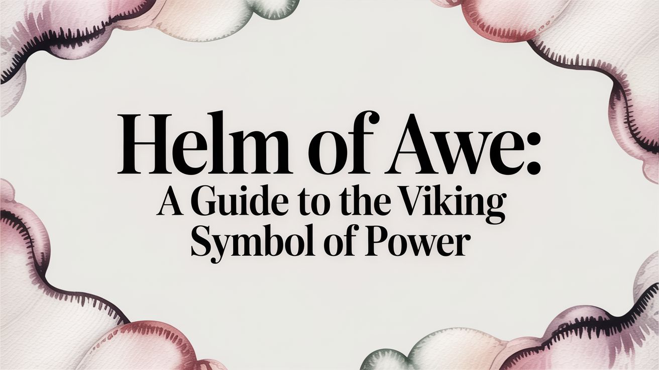 Helm of Awe: A Guide to the Viking Symbol of Power