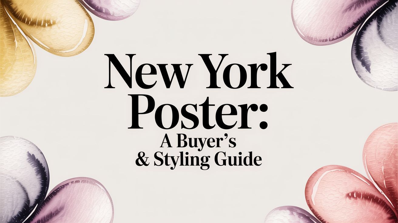 New York Poster: A Buyer's & Styling Guide