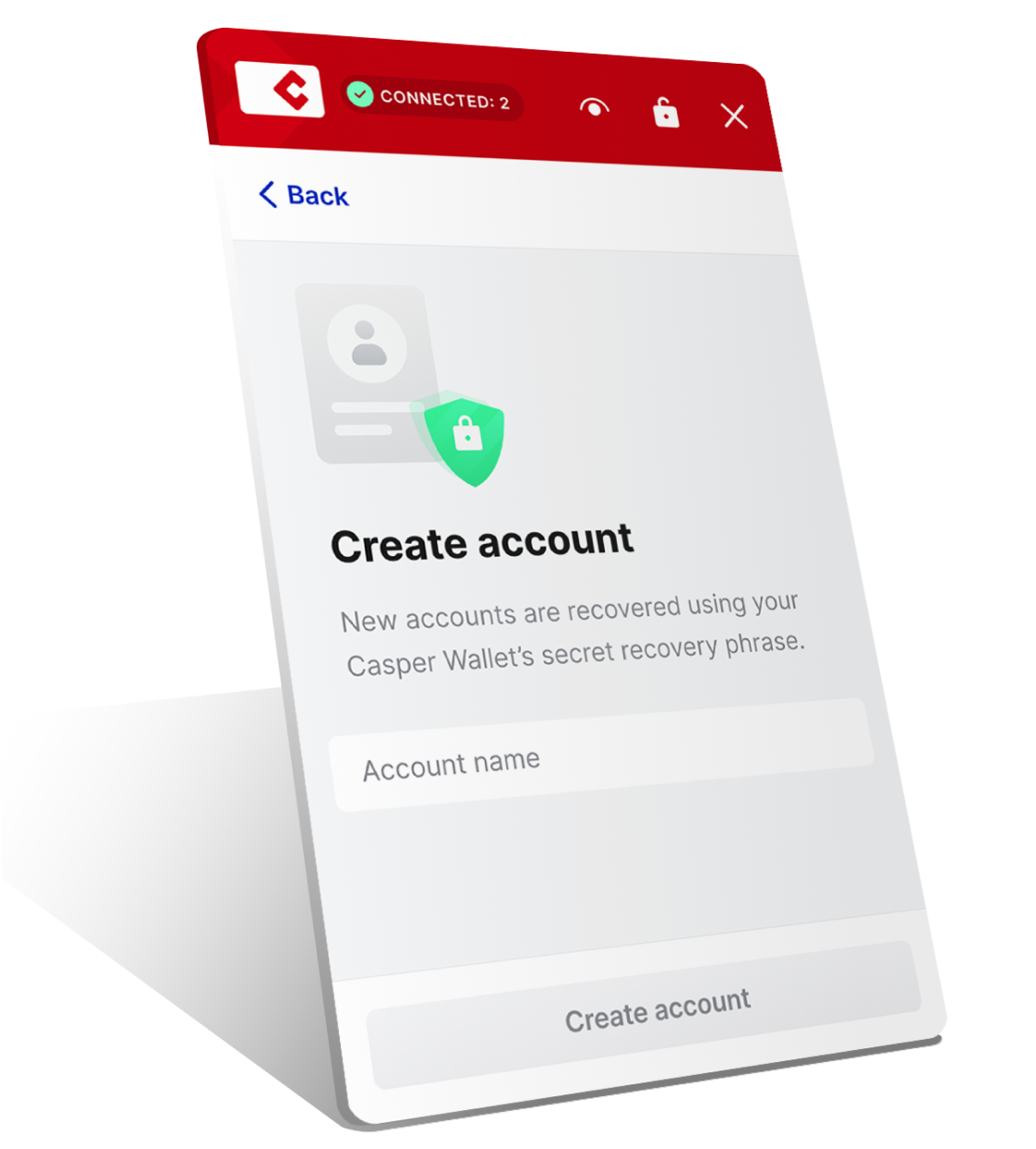 Effortlessly send and receive CSPR tokens