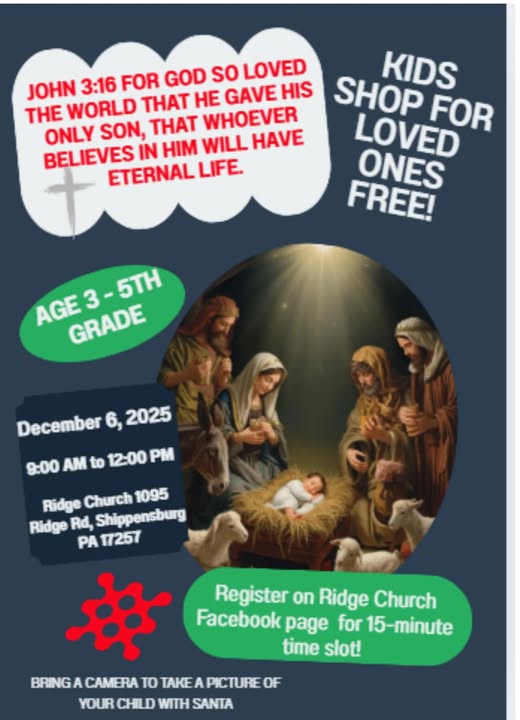 Christmas Shop Flyer