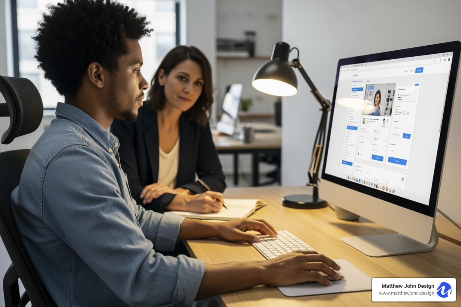 a user testing session - 5 elements of user experience