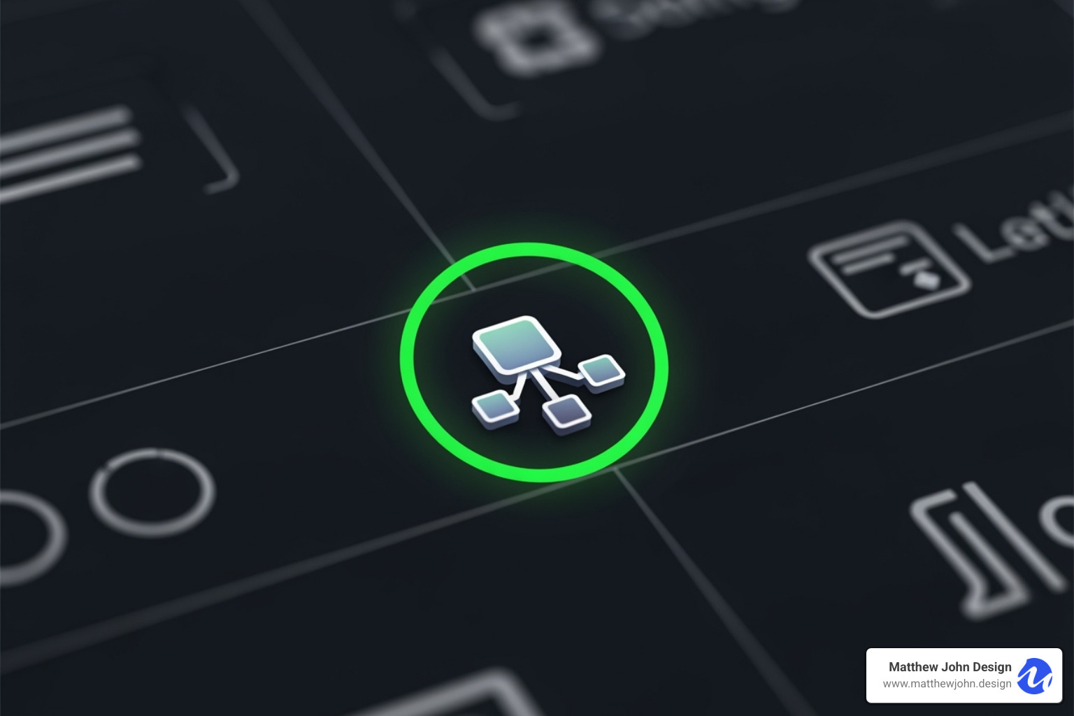 Image of the "Create component" button in the Webflow UI, highlighted with a circle - Webflow reusable components