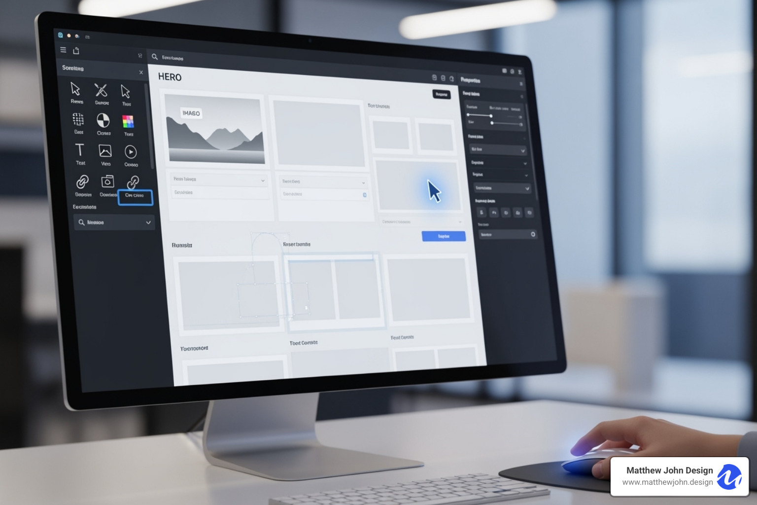 collage of different interactive website examples - interactive software for websites design