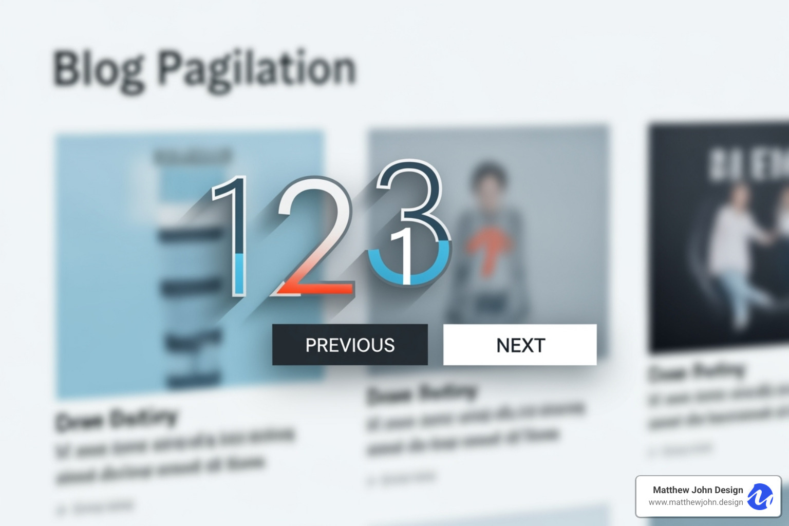 Webflow blog with a numbered pagination component at the bottom - webflow blog pagination
