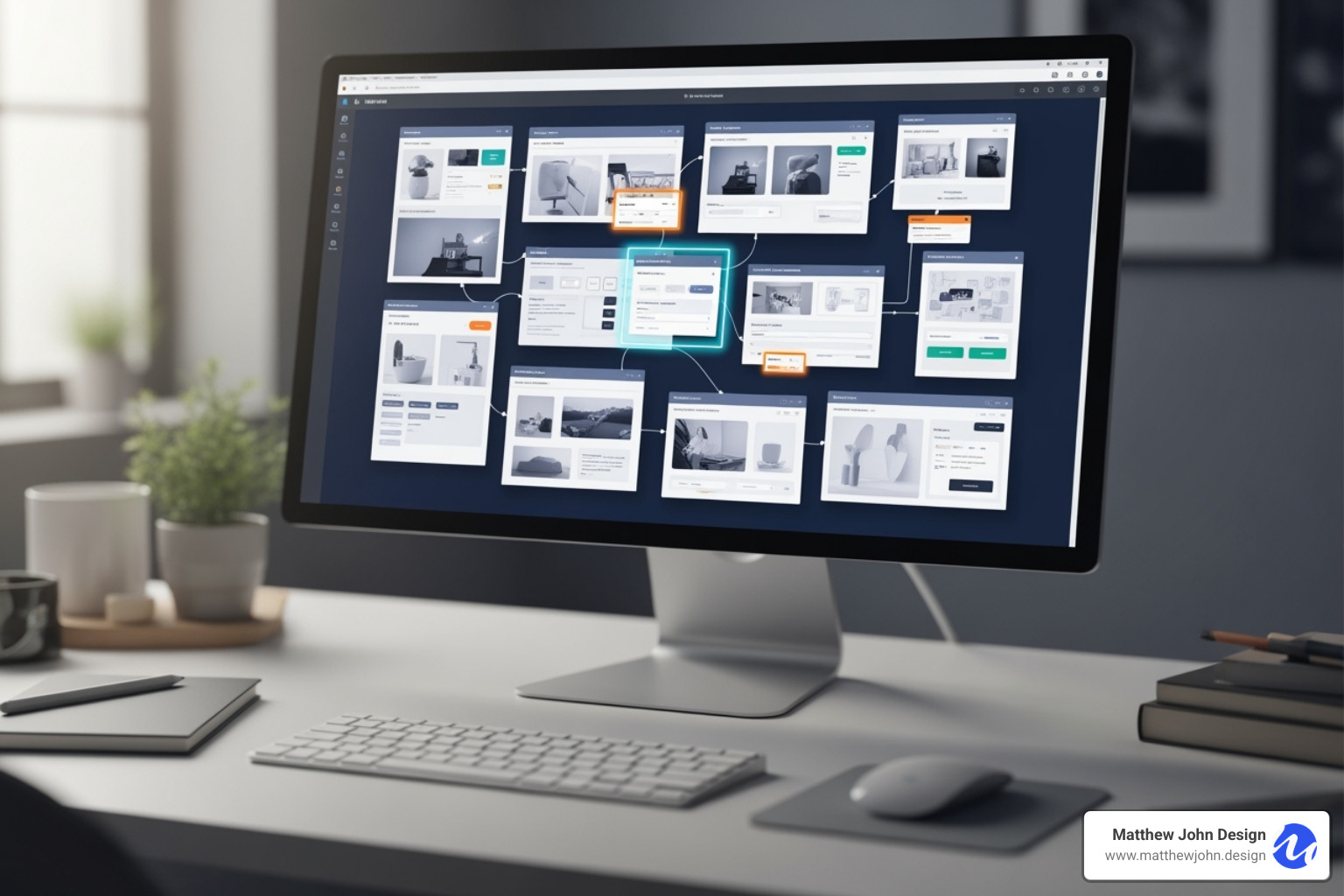 A blog or resource center with category filter buttons at the top that instantly re-sort the content below - Webflow modular design