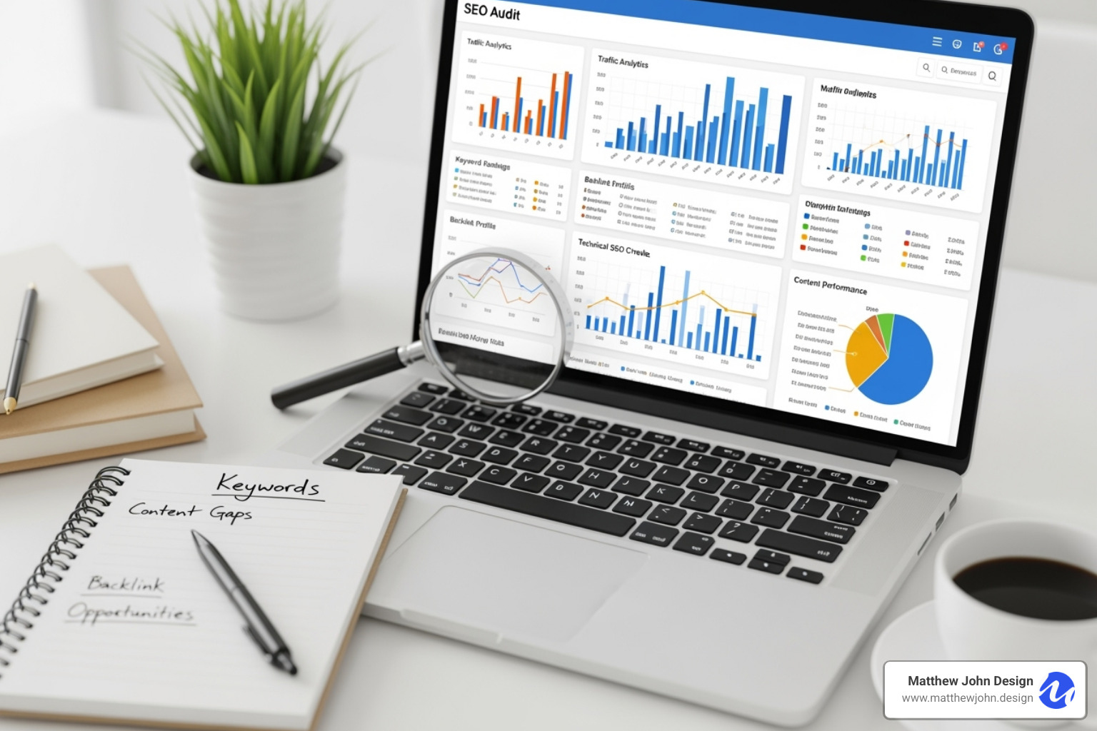 PageSpeed Insights report showing Core Web Vitals scores for a website on mobile and desktop - Comprehensive SEO audit PageSpeed Insights report showing Core Web Vitals scores for a website on mobile and desktop - Comprehensive SEO audit