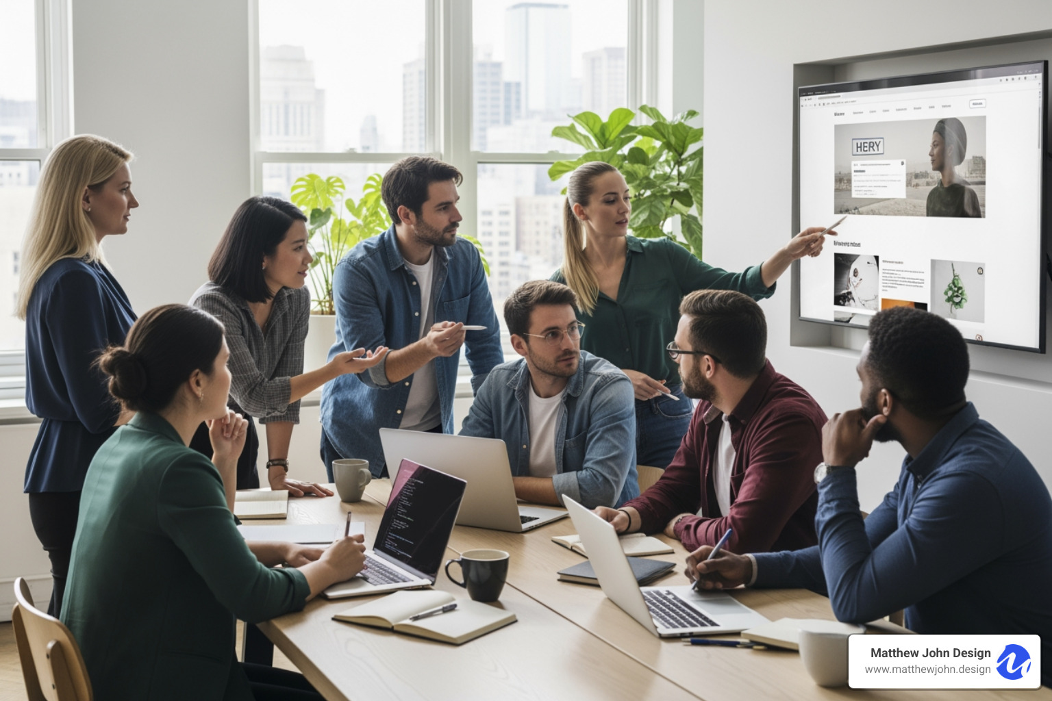 hands typing on computer