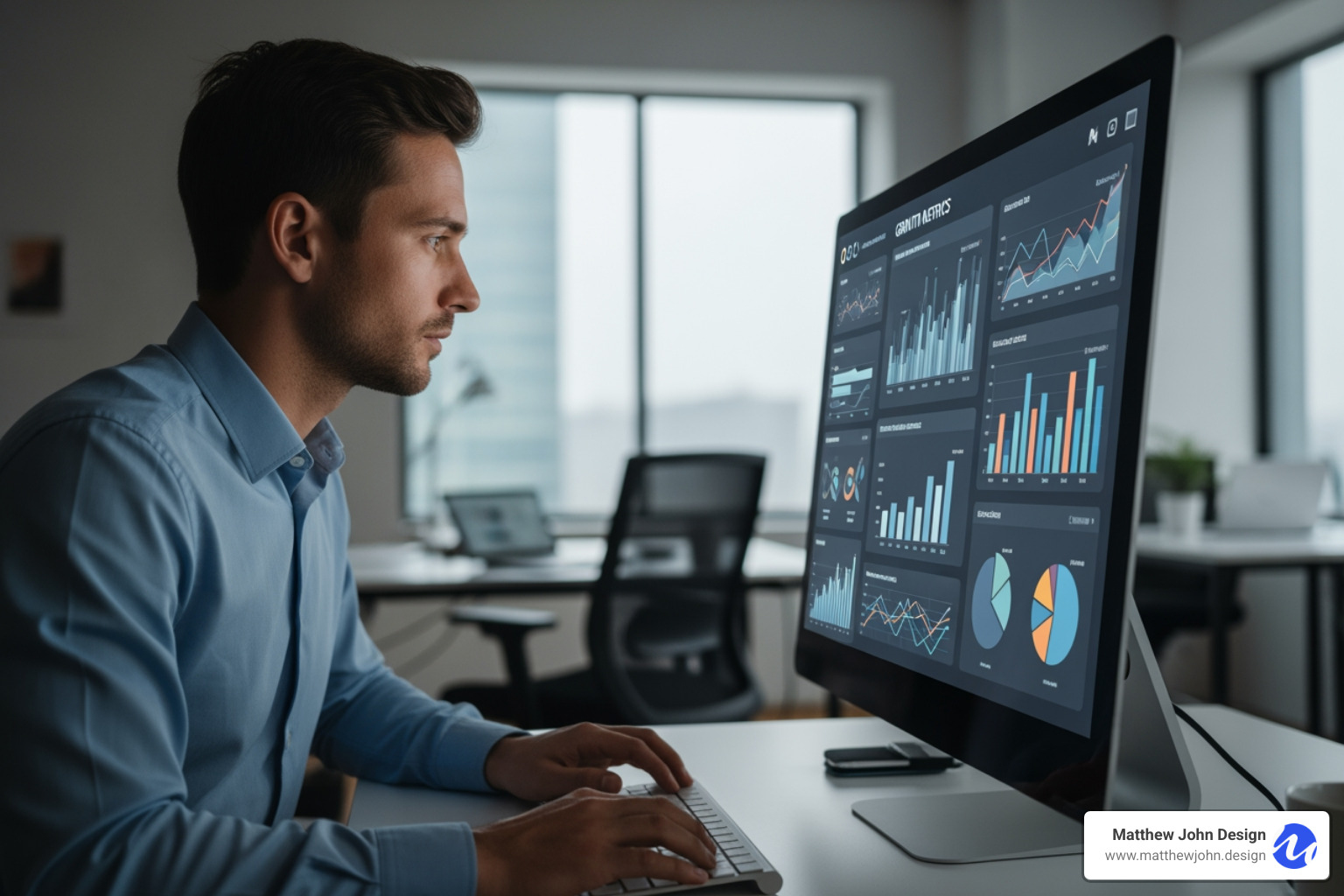 hands typing on computer