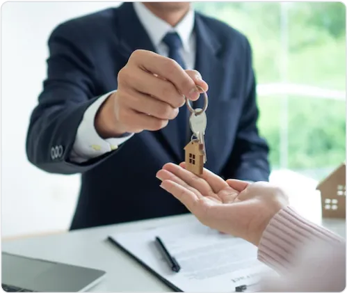 getting new house's keys