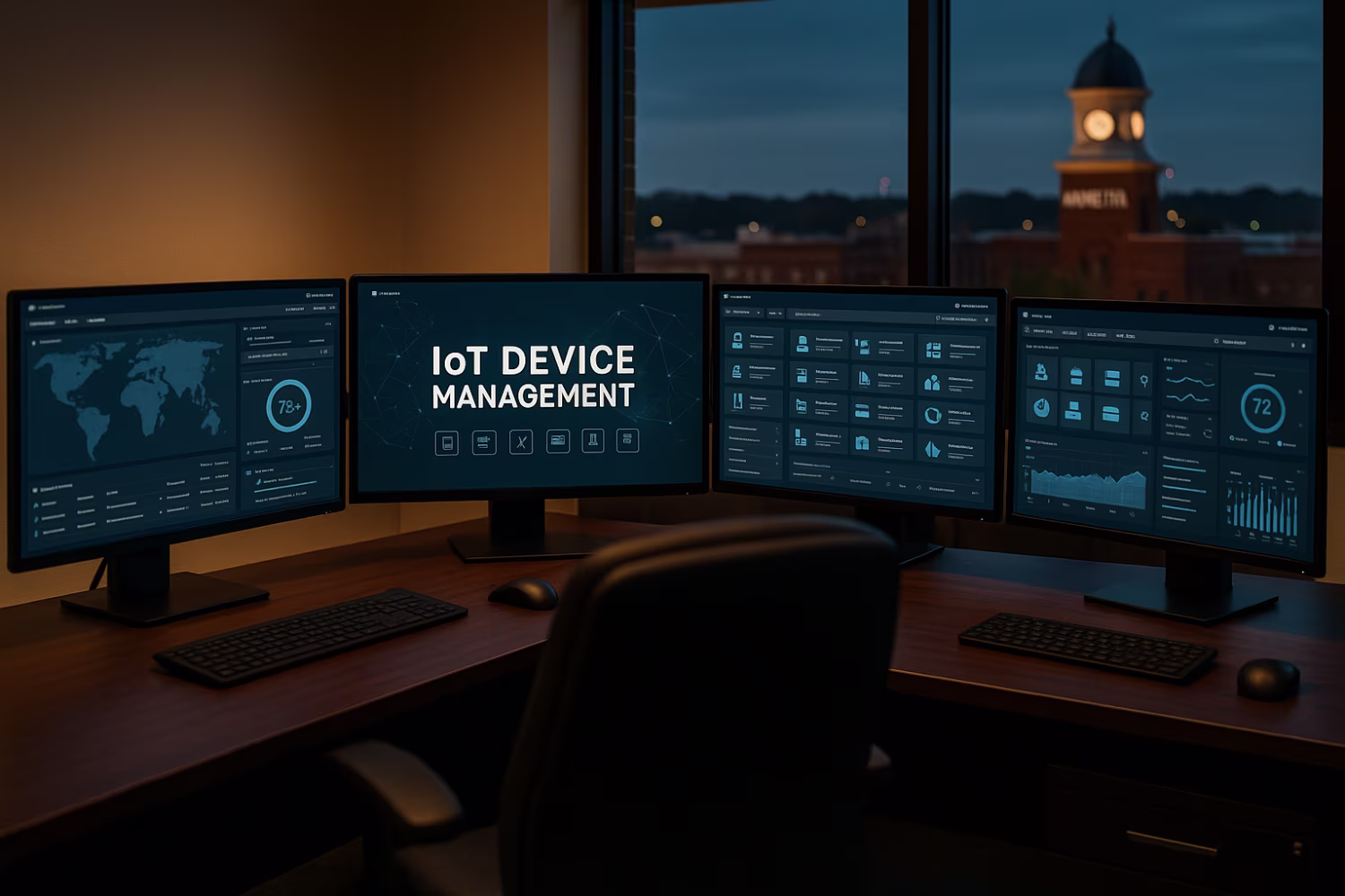 Secure IoT Control Room Marietta
