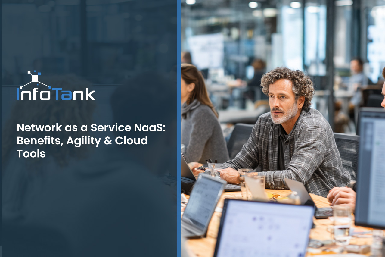 IT security agent working on his powerhouse software.