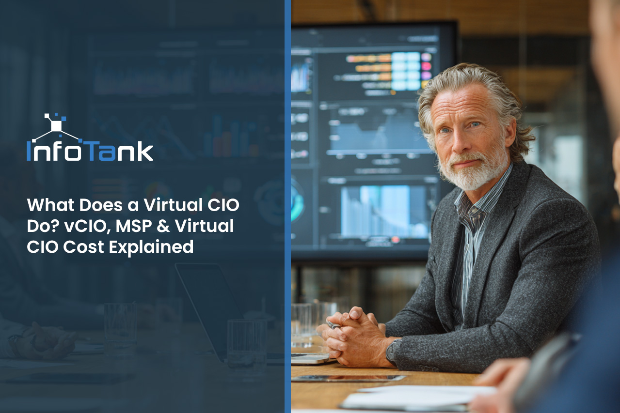 IT security agent working on his powerhouse software.