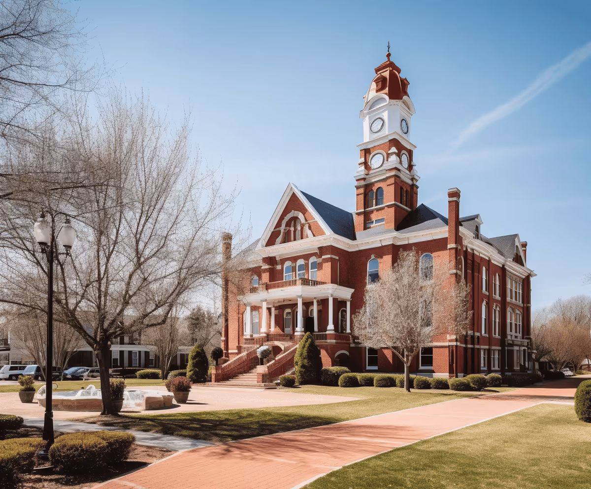 Infographic showing efficiency gains, customer satisfaction, years in business, and employee growth supported by managed IT services in Fairburn, Georgia