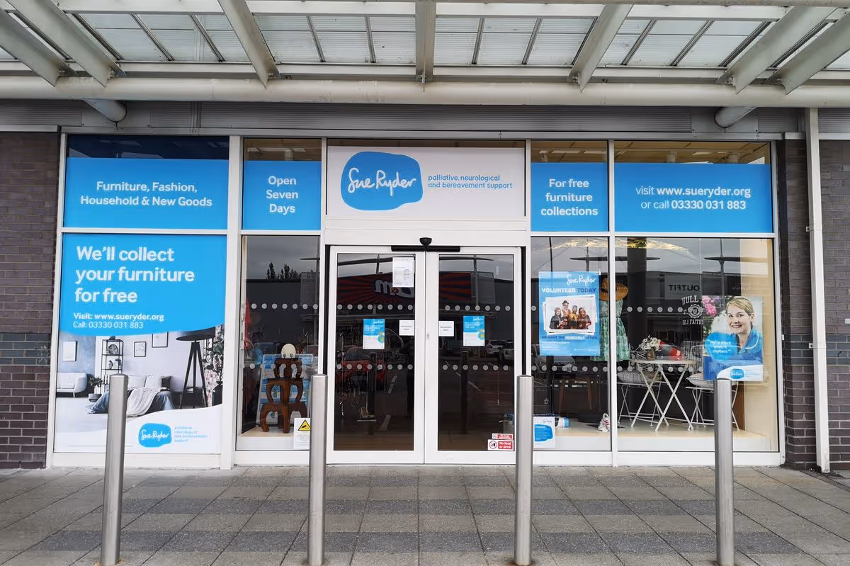 Sue Ryder retail store