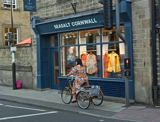 Seasalt Cornwall shopfront in Bakewell