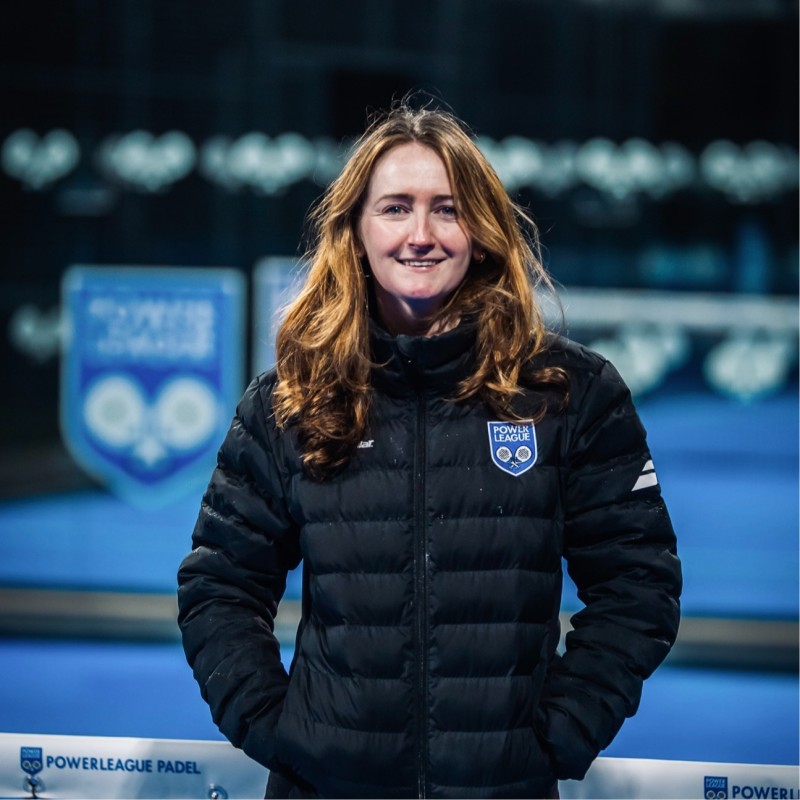 Freya Tringham at Powerleague Padel