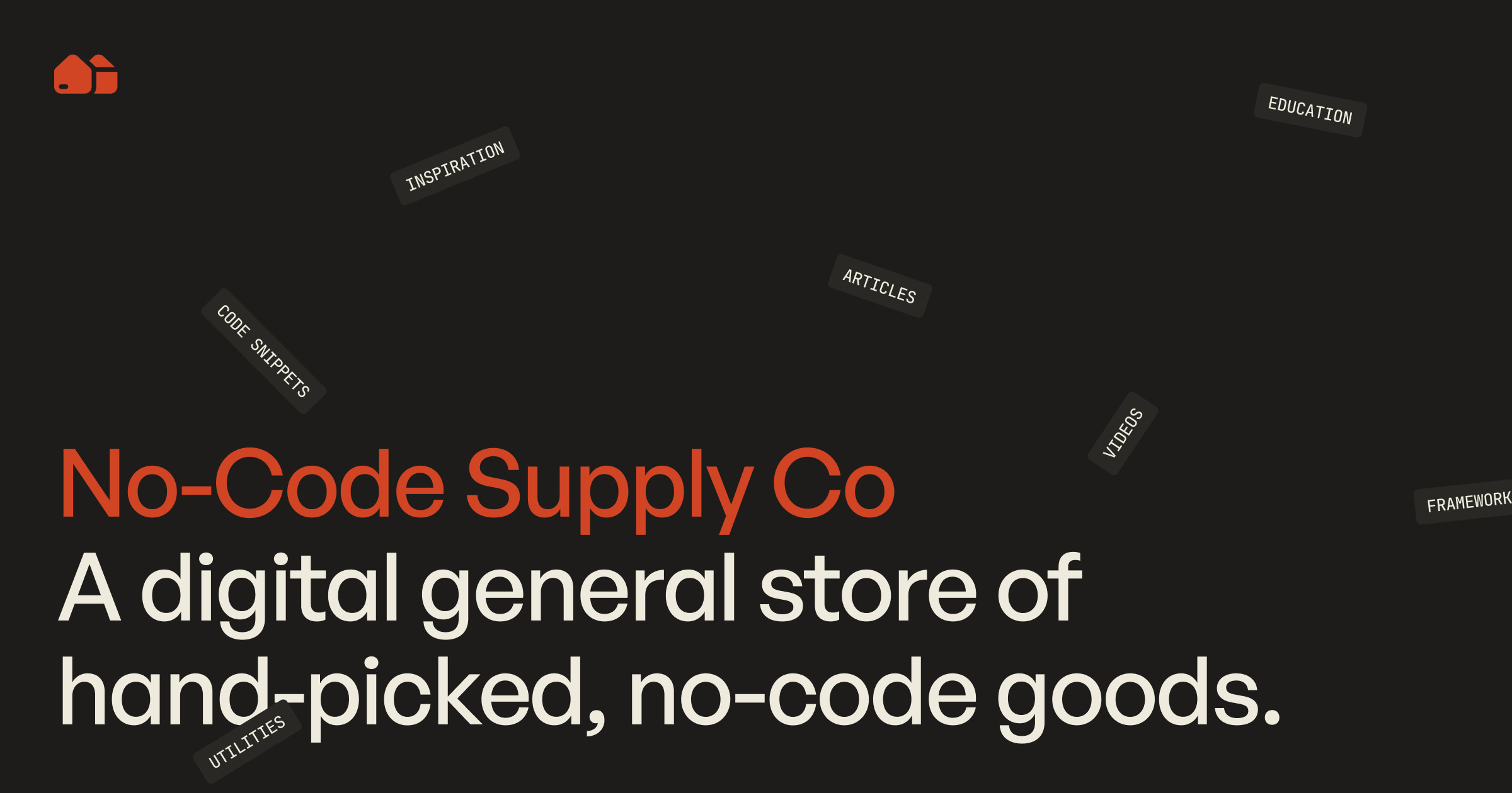 No-Code Supply Co Hand-picked Digital Inspiration and Resources