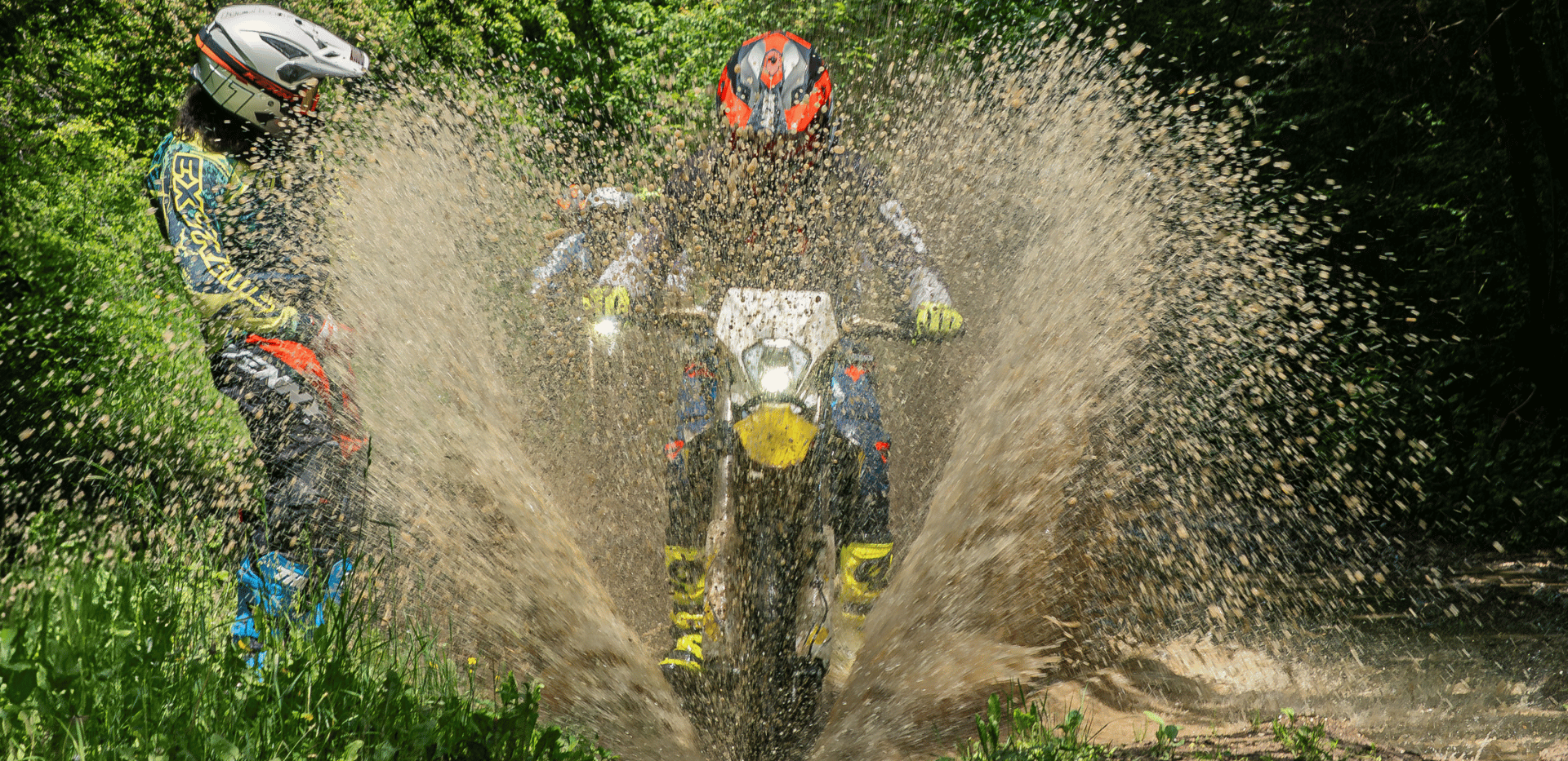 Extreme riding through water