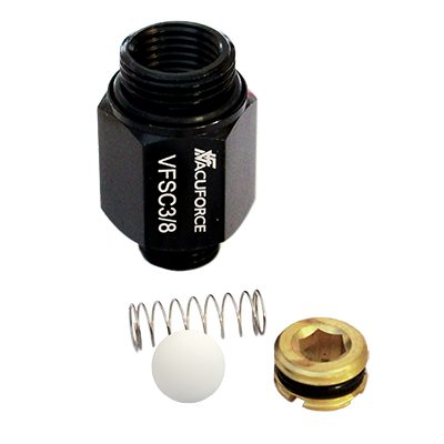 Vacuforce self closing vacuum valves