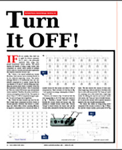Vacuforce Technical Articles - Turn It Off