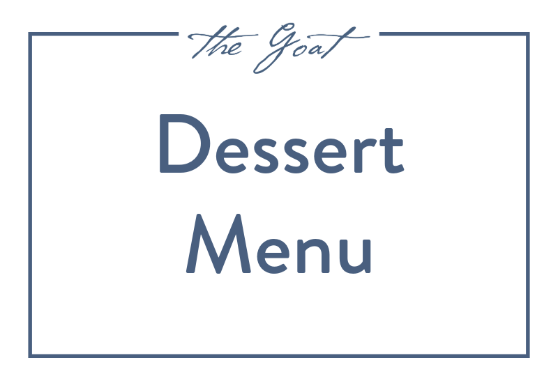 Dessert Menu tile