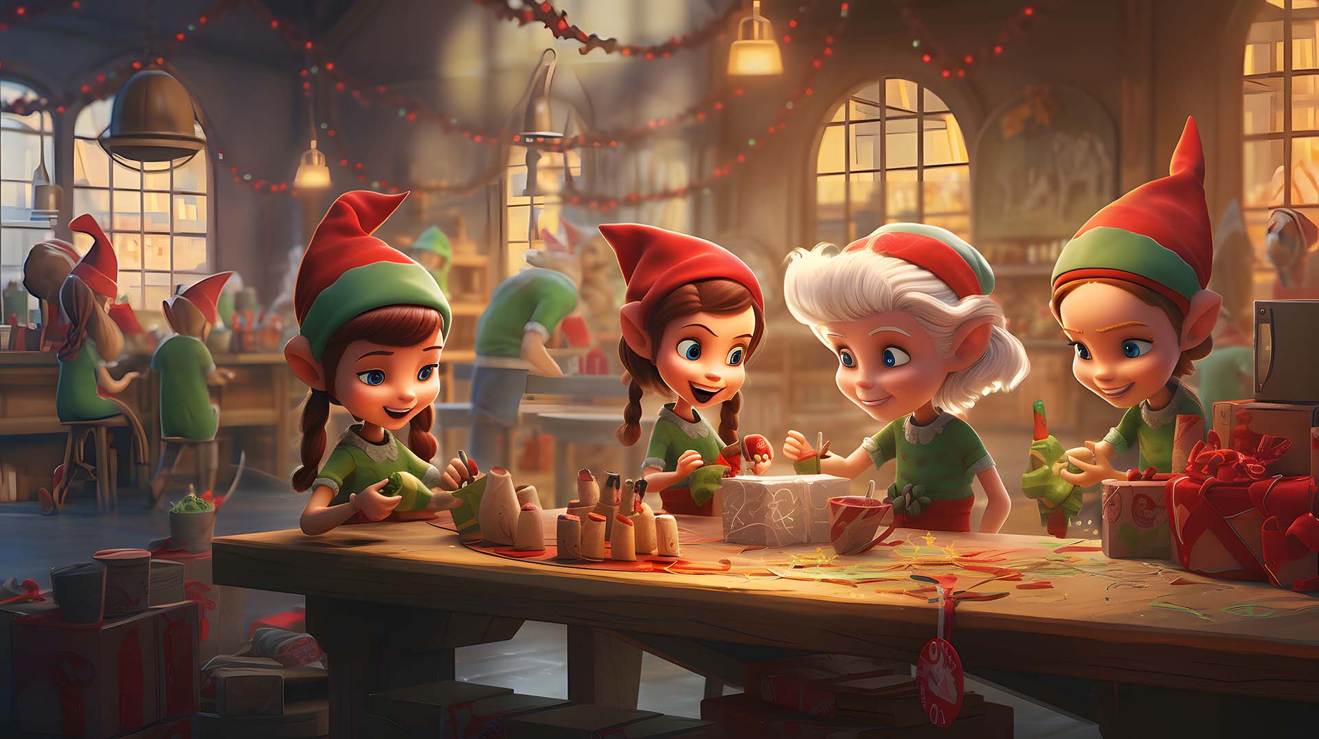 Brunch with the Elves festive family event at Venue Cymru, Llandudno