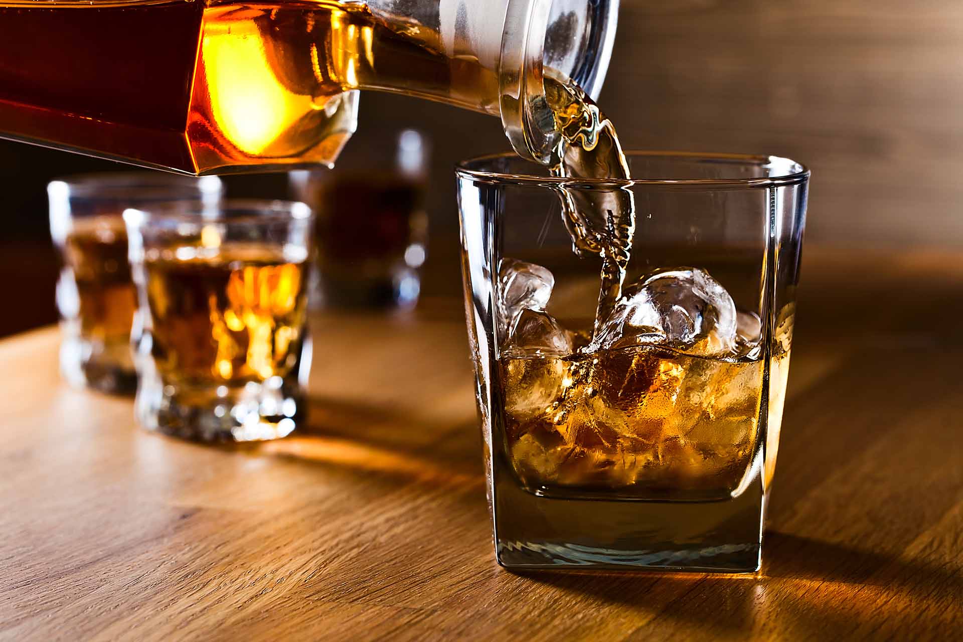 Whisky tasting at Wales Whiskey Fest in Llandudno