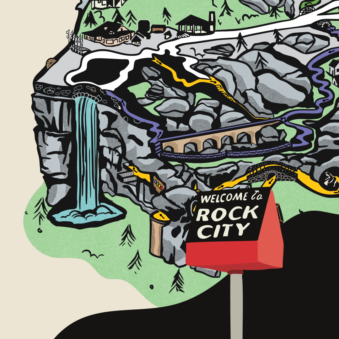 Rock City Park Map 