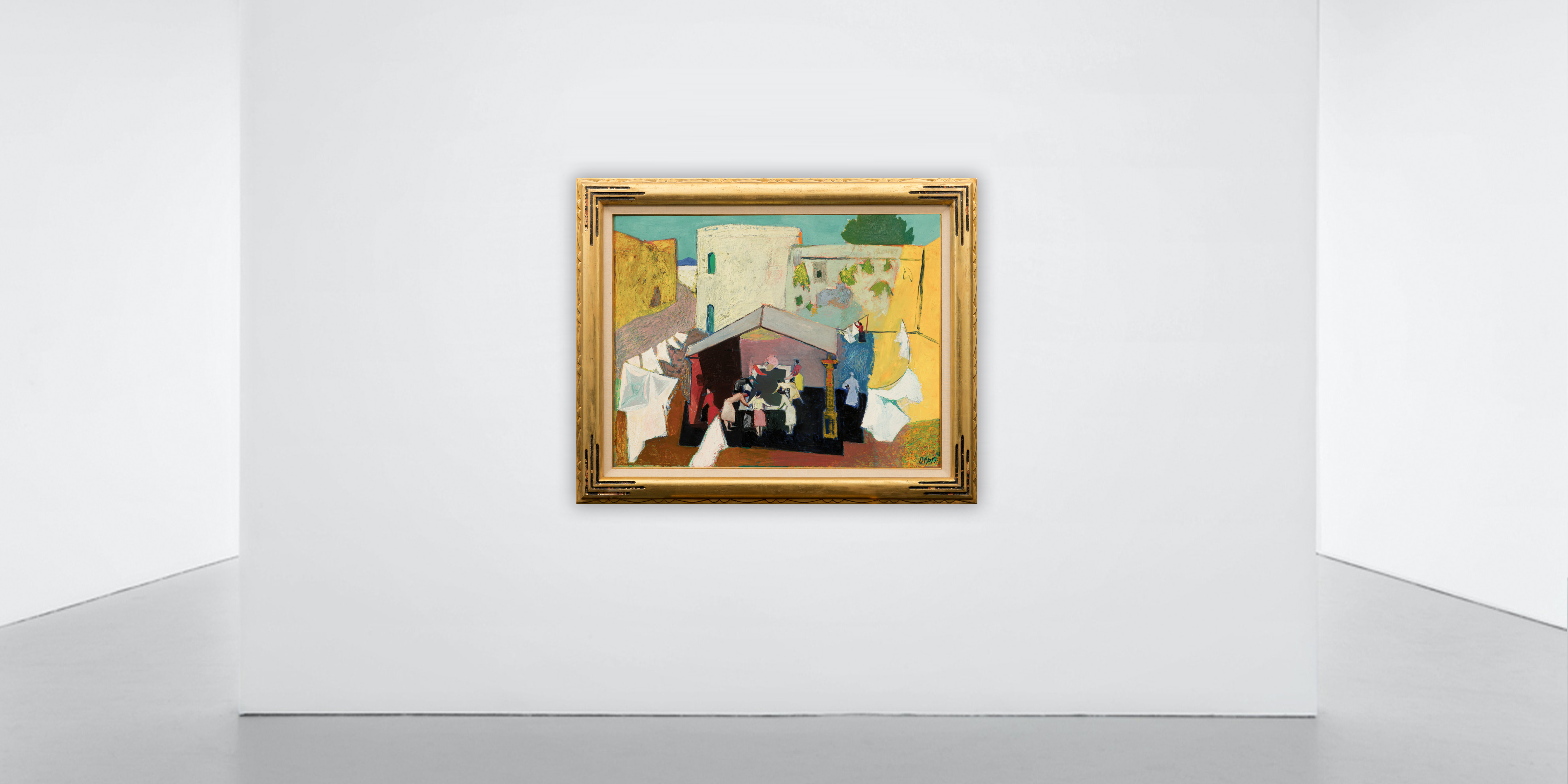 Wim Oepts
Lavoir on the market square, South of France, 1952 oil on canvas
adams amsterdam auctions
veiling amsterdam 1 december 2025