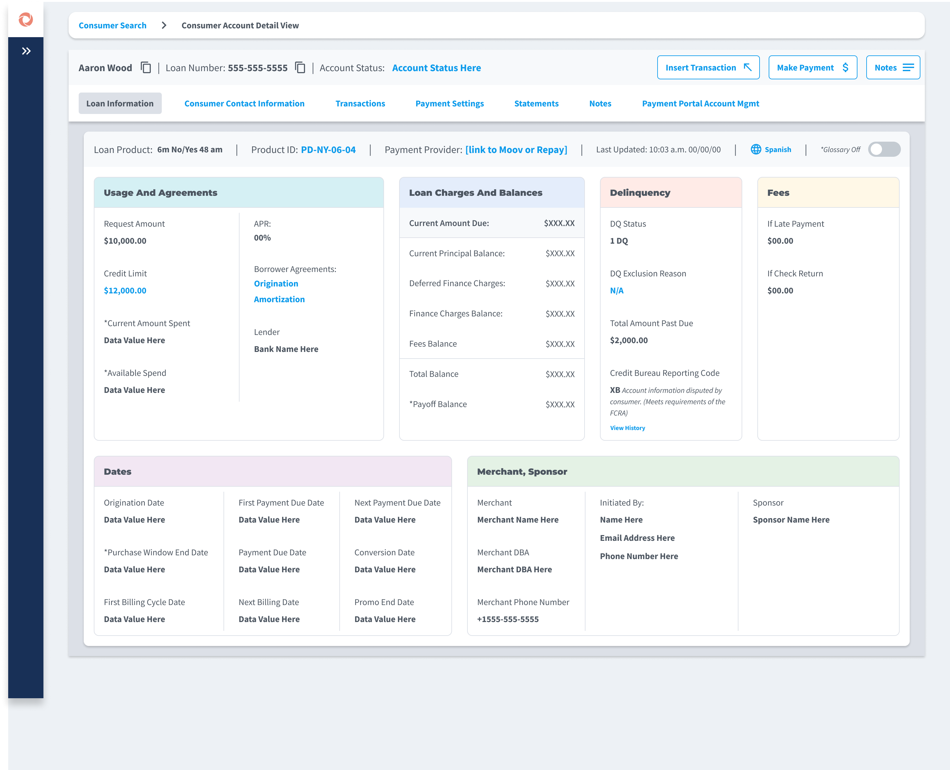 Momnt web app overhaul screenshot