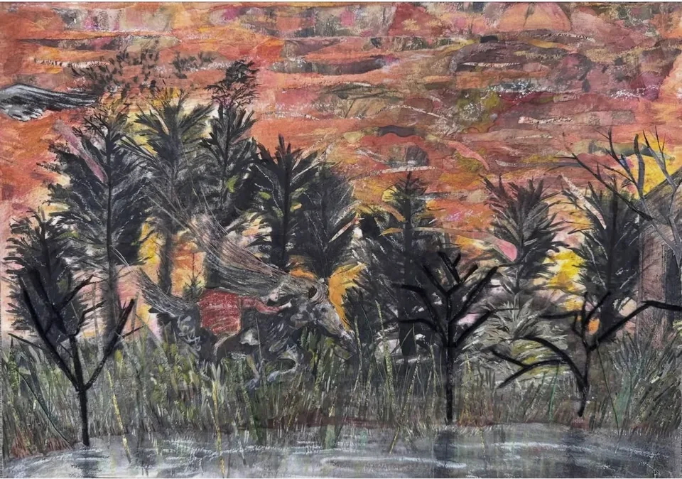 Prairie Wildfire by Charlotte Bravin Lee