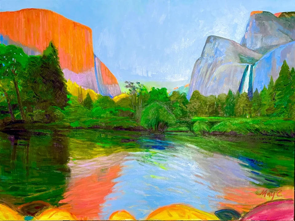 Yosemite Glow by May Charters