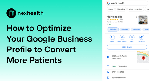 Optimizing Google Business Profile for Doctors